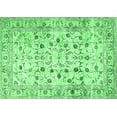 thumbnail image 1 of Ahgly Company Indoor Rectangle Persian Emerald Green Traditional Area Rugs, 2' x 4', 1 of 4
