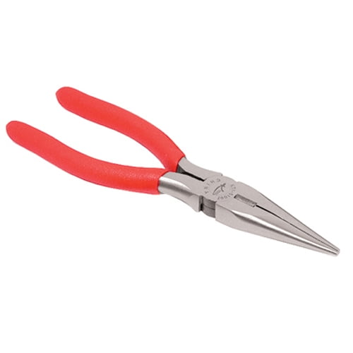 K Tool 51007 Needle Nose Pliers, 7" Long, with Side Cutter, Vinyl Grips by