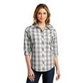 thumbnail image 4 of Port Authority Ladies Everyday Plaid Shirt. LW670, 4 of 7