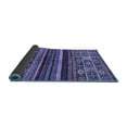 thumbnail image 2 of Ahgly Company Indoor Rectangle Abstract Blue Modern Area Rugs, 2' x 5', 2 of 4