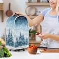 thumbnail image 3 of HELLHERO Kitchen Blender Dust Cover 1Pcs Snowflakes Christmas Blender Cover Snowflakes Musical Notes, 3 of 6
