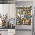 thumbnail image 3 of Sunflower Dishwasher Magnet Cover Reuseable Refrigerator Magnet Cover Decal Kitchen Fridge Microwave Stickers Hoilday Party Decor 23 x 26 inch, 3 of 5