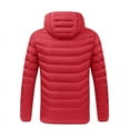 thumbnail image 3 of jsaierl Men Women Heating Jacket Heated Coat 5 Heating Area USB Charging Jackets Outdoor Warm Heated Clothing for Riding Skiing, 3 of 4