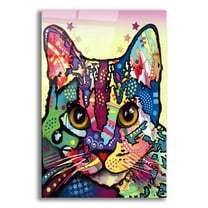 Epic Art 'Maya Cat' by Dean Russo, Acrylic Glass Wall Art, 12"x16"