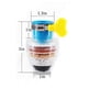 thumbnail image 5 of Filtro de agua para grifo de 3 piezas para fregadero de cocina, purificador de limpieza de carbón activado con interfaz universal, a prueba de salpicaduras y ahorro de agua (filtración de 6 capas) Rojo Verde, 5 of 5