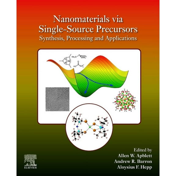Nanomaterials Via Single-Source Precursors: Synthesis, Processing and Applications, (Paperback)