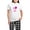 With Checker Pant, variant on CafePress - Pink Hibiscus Aloha Women's Light Pajamas - Women's Short Sleeve Print T-Shirt and Pants Light Cotton Pajama Set