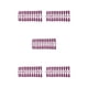 thumbnail image 1 of Seitruly Tabletas para mejorar las uñas Diseño elegante de puntos Usable Uña falsa Puntas de manicura encantadoras JM-12Rose Red Purple Type2 NO2 Seitruly  CBP456185, 1 of 4