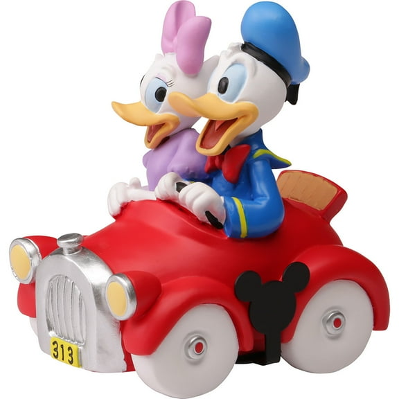 Precious Moments Disney Showcase Disney Collectible Parade Daisy and Donald Duck Figurine, 1 Each