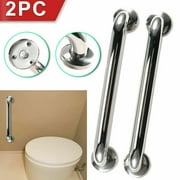 2Pcs Stainless Steel Grab Bar Bathroom Safety Handicap Shower Tub Handle Support