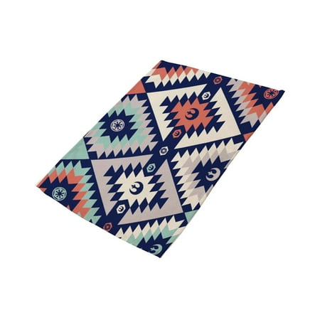 

Cotton Linen Washable Geometric Placemats Non-slip Dining Mat For Home Decorative Pattern 11