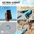 thumbnail image 2 of MSEASFREE 11 ft Inflatable Paddle Board Stand up Paddle Board All-Purpose Fishing Board with Full SUP Accessories, 2 of 9