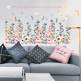 thumbnail image 2 of Vinil Decorativo De Interiores Adherible Flores Mariposas H&Jess Vinil Decorativo, 2 of 2