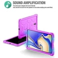 thumbnail image 2 of Poetic TurtleSkin Series [Corner/Bumper Protection][Bottom Air Vents] Protective Silicone Case for Samsung Galaxy Tab A 10.5 (SM-T590/T595) - Purple, 2 of 7