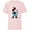 Soft Pink, variant on Disney Minnie Mouse Sassy Wink - Short Sleeve T-Shirt for Kids - Customized-White