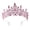 SS2, variant on Sparkling Rhinestones Bridal Crowns with Secure Hair Comb Grip Wedding Headpiece For Bride Ceremony and Photography Props