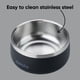 thumbnail image 4 of Cuenco para mascotas Owala, de acero inoxidable duradero, 700 ml, para perros y gatos, 4 of 4
