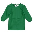thumbnail image 2 of De de para proteger de pintura impermeable antidesgaste con para niños, niñas, niños, , 7, 11, 12, 13, 14 de edad Verde para 10-14T Yotijar Delantal de la pintura de los niños, 2 of 10