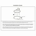 thumbnail image 2 of Dream LIghting LED RV Interior Ceiling Light With Switch/Cool White - 4000K, 2 of 2