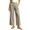 Khaki, variant on Stralyhd Wide Leg Pants for Women Work High Waisted Palazzo Pants Summer Dressy Casual Trousers Pleated Loose Pant with Pockets Royal Blue M