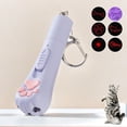 thumbnail image 4 of LED Cute Laser Transform Pattern Pet Cat Toys USB Rechargeable Toy Interactive Bright Animation Pointer Light Pen Training Toys, 4 of 4