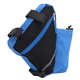 thumbnail image 2 of Bolsa triangular de nailon para bicicleta de montaña, bolsa para el marco del sillín, para botellas de agua, artículos pequeños, color azul, 2 of 15