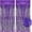 Purple, variant on 2 Pack Party Streamers Backdrop Tinsel Foil Fringe Curtains Halloween Party Decorations Birthday Wednesday Twilight Party Decorations Graduation Wizard Party Supplies
