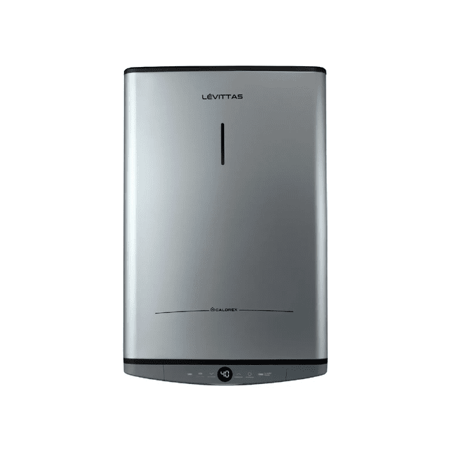 Calentador de Agua Eléctrico Calorex Lévittas 45L, Boiler Eléctrico Ahorrador, Doble Depósito, Tecnología Eco, Instalación Multiposición, Ideal para 1–1.5 Servicios