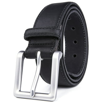 Men's Genuine Leather Dress Belt, Handmade, 100% Cow Leather, Fashion &  Classic Designs for Work Business and Casual - Walmart.com