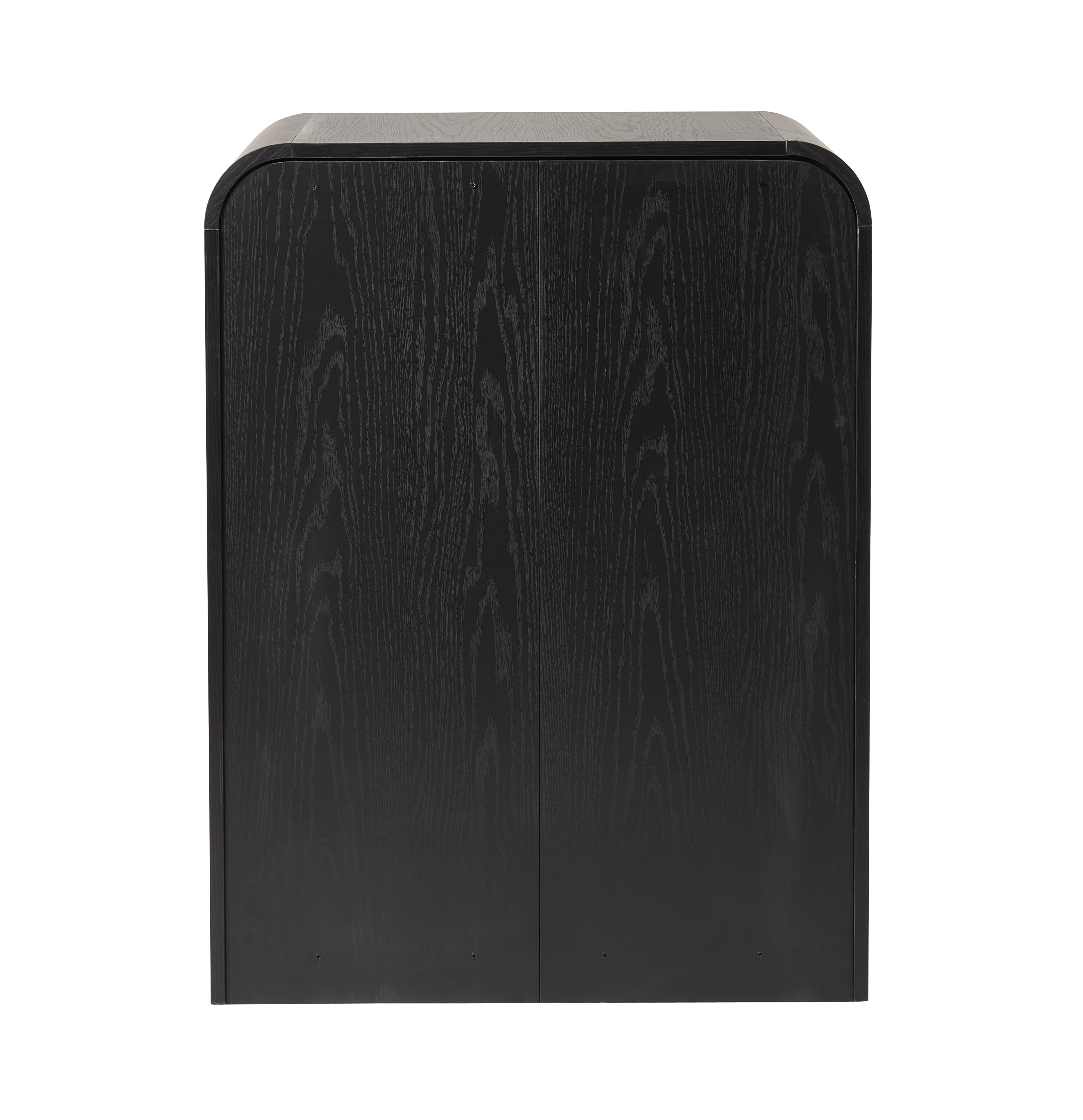 Better Homes & Gardens Juliet 4-Drawer Dresser, Rich Black Finish