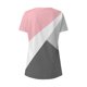 thumbnail image 4 of Fiudx Ofertas de La Semana Blusa de Manga Corta con Cuello Redondo y Estampado a La Moda para Mujer, 4 of 5