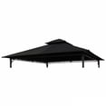 thumbnail image 1 of Top St. Kitts para gazebo de 3 x 3 m, solo tela negra envejecida, 1 of 5