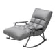thumbnail image 5 of Mecedora con respaldo alto, sillón mecedor, elegante, moderno, versátil, sofá perezoso, silla decorativa para oficina, balcón y jardín Gris oscuro, 5 of 8