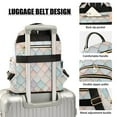 thumbnail image 3 of FORMRS Mini Backpack Purse for Women Travel Daypack Casual Shoulder Bag, Small Pink Pattern, 3 of 7