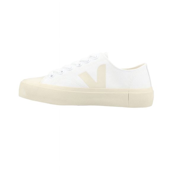 Zapatilla Veja Wata II Low para mujer, blanca/Pierre, talla 5