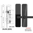 thumbnail image 2 of Smart Door Lock App Control Digital Door Lock With Handle Keypad Lock Electronic Door Lock For Home Hotel Rental ,Corrosion-Resistant, 2 of 5