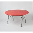 thumbnail image 1 of 72 Pouces Rond Kwik-Cover - Rouge - Lot de 25, 1 of 1