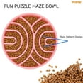 thumbnail image 3 of WHIPPY Slow Feeder Dog Bowls Anti-Choking Dog Food Bowl Anti-Slip Maze Pet Bowl for Medium Large Dogs, 3 of 7