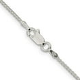 thumbnail image 3 of 925 Sterling Silver Spiga Wheat Chain Styles Necklace 1.25 mm Round 22 inch, 3 of 4