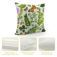 thumbnail image 4 of JEUXUS  Green Plant Throw Pillow Covers Flower Leaf Decorative Pillowcases for Couch Bed Sofa Living Room, 4 of 5