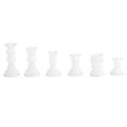 thumbnail image 1 of Molde epoxi de pieza de ajedrez de 6 piezas molde de fundición de pieza de ajedrez de silicona molde de bricolaje, 6 piezas, molde de piezas de ajedrez sidaley HA003933-01, 1 of 6