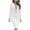 White, variant on Ruimatai Women's V-Neck Bodycon Dress Long Sleeve Mini Solid Casual Party Wear Elegant Comfortable Stretchy