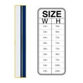 thumbnail image 6 of Table Runner Dresser Scarves 108 Inch Long, Blue White Block and Gold Yellow Lines Linen Dining Table Runners Modern Minimalist Art Tabletop Scarf for Wedding Holiday Party Kitchen, 6 of 7