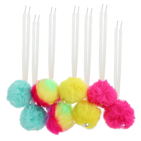 

Frcolor Roller Skates Pom Skate Poms Tie Decor Balls Laces Fur Lace Shoelace Hockey Faux Girls Fluffy Decorative Shoes