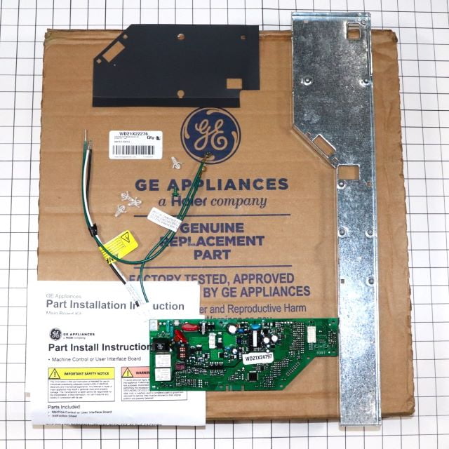 GE Dishwasher Main Control Board Kit WD21X22276