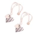 thumbnail image 2 of Cateissary 2 uds. Accesorios de cortina duraderos y de moda de algodón para alzapaños de cortina magnéticos para el hogar Decoración del hogar café, 2 of 6