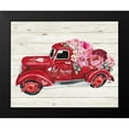 thumbnail image 2 of Be Mine Ltd Old Truck Collection 14x12 Black Modern Framed Museum Art Print Titled - Sheena Pike Art And Illustration, 2 of 5