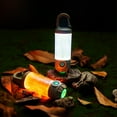 thumbnail image 5 of Portable Outdoor Camping Light | Strong LED Flashlight Lantern | Three-Color Mood Lighting - Type-C Rechargeable | Dual Brightness | Hook for Hanging | Green | 13x3.5cm | 1200mAh Battery, 5 of 9