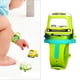 thumbnail image 4 of 3 piezas lindo coche de dibujos animados reloj analógico muñeca coche reloj al aire libre juego niños s regalos Hugo Reloj analógico para coche pequeño, 4 of 10