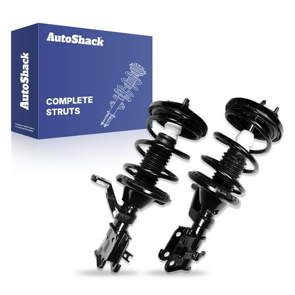 AutoShack Front Complete Strut & Coil Spring | Replacement for 2001-2003 Acura EL 2001-2005 Honda Civic | 2-PC